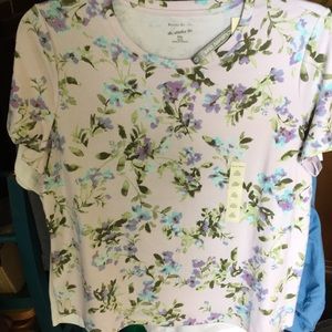 Studio Works Petite XL short sleeve shirt NWT